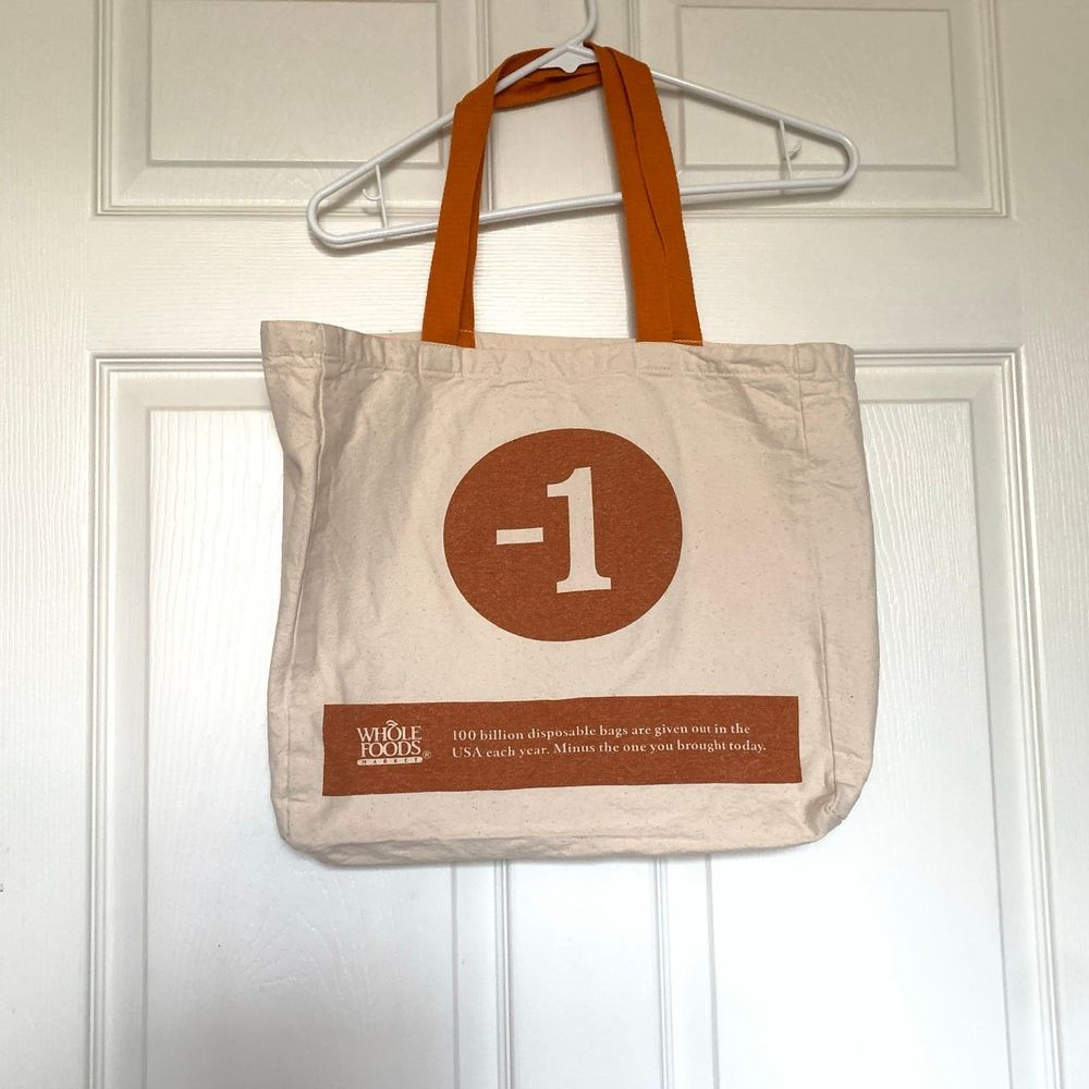 Whole Foods Vintage Tote Bag
